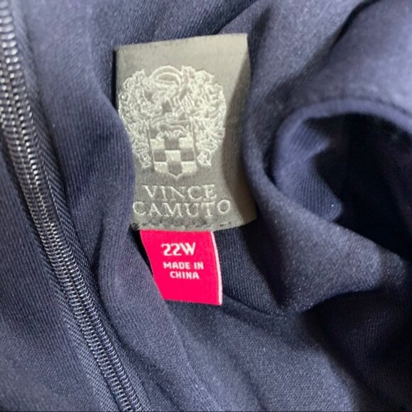 Plus Size Women's Vince Camuto Ruffle Collar Jumpsuit - Picture 5 of 10